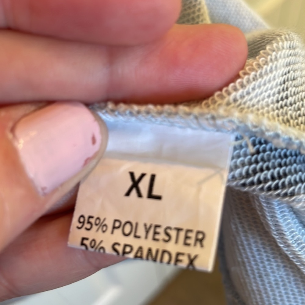 Unbranded blue with black stripes Hoodie - Picture 5 of 5